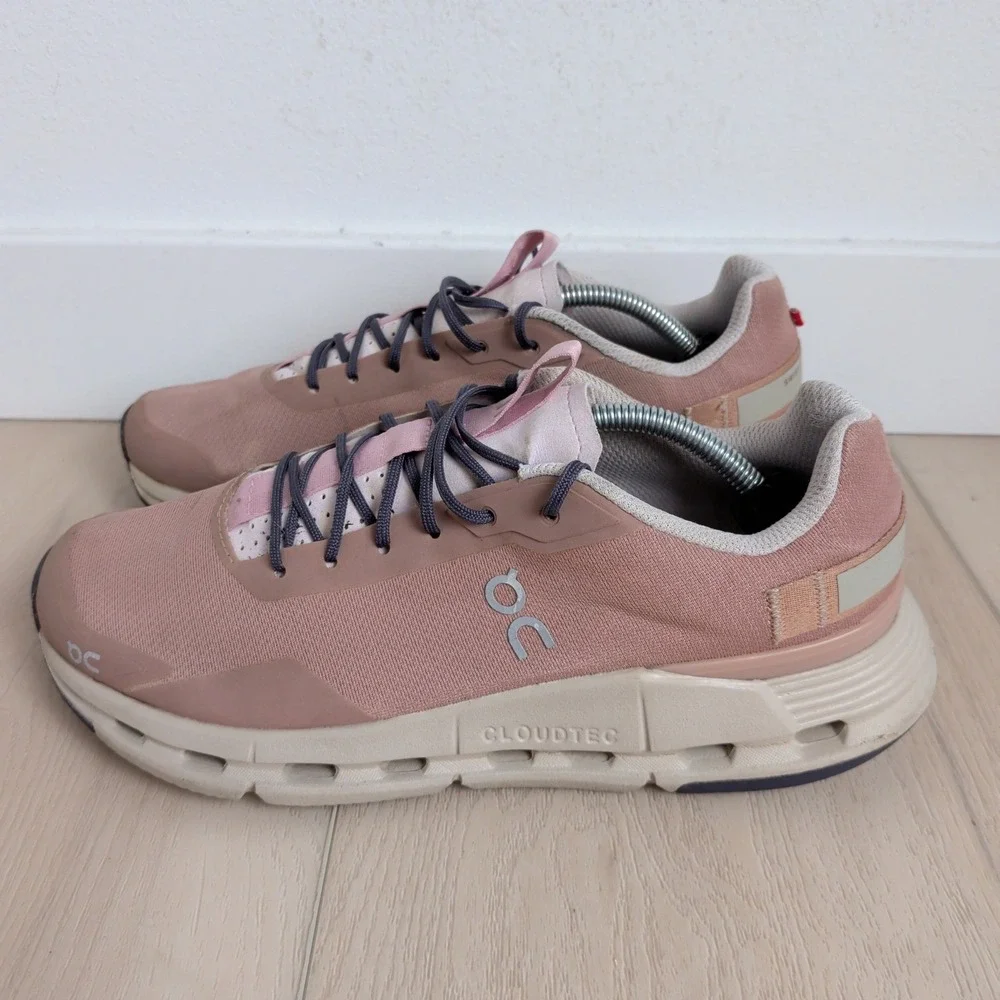 On Cloud Cloudnova Form Womens 9 Rosebrown Orchid Shoes Sneakers 26.98121